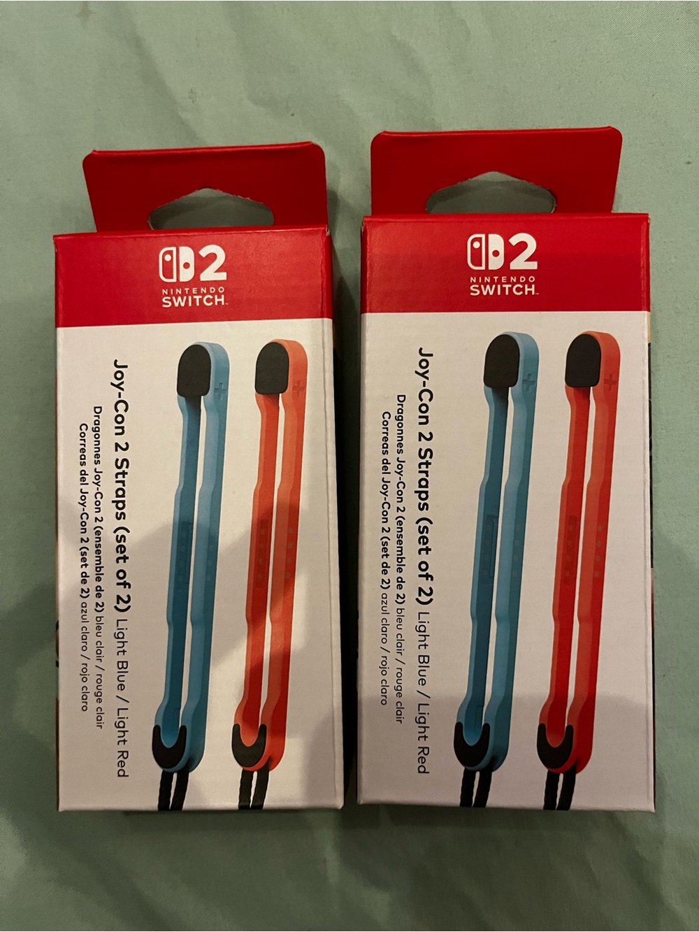 Two (2) Nintendo Switch 2 Joy-Con Strap Set